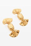 alexander wang candy earring in metal pv gold