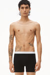 Alexander Wang black men's boxer brief in ribbed jersey