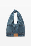 alexander wang 牛仔布小号流浪包 vintage medium indigo