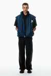 Alexander Wang navy oversize unisex canvas vest