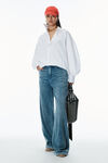 Alexander Wang white oversized organic cotton shirt