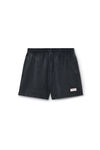 Locker geschnittene Shorts aus schwerem Baumwolljersey