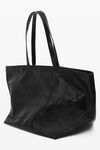 Punch Tote Bag in Crackle Patent Leather