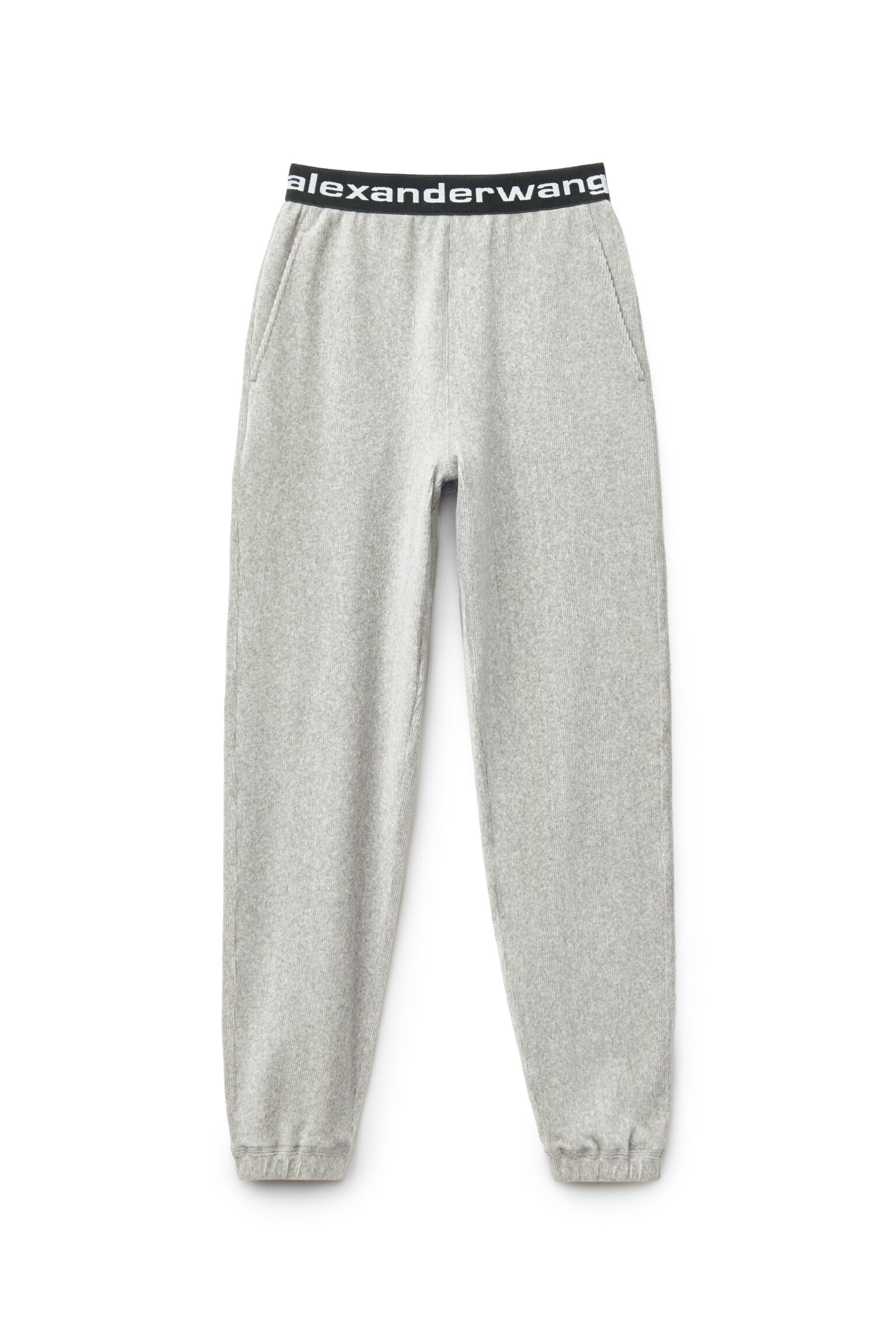 alexanderwang t logo elastic pants