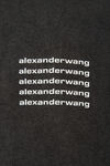 Alexander Wang acid black 高捻针织酸洗 t 恤