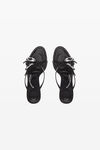 alexander wang dome 85 water snake strappy sandal black