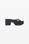 alexander wang aw防水台凉鞋拖鞋 black