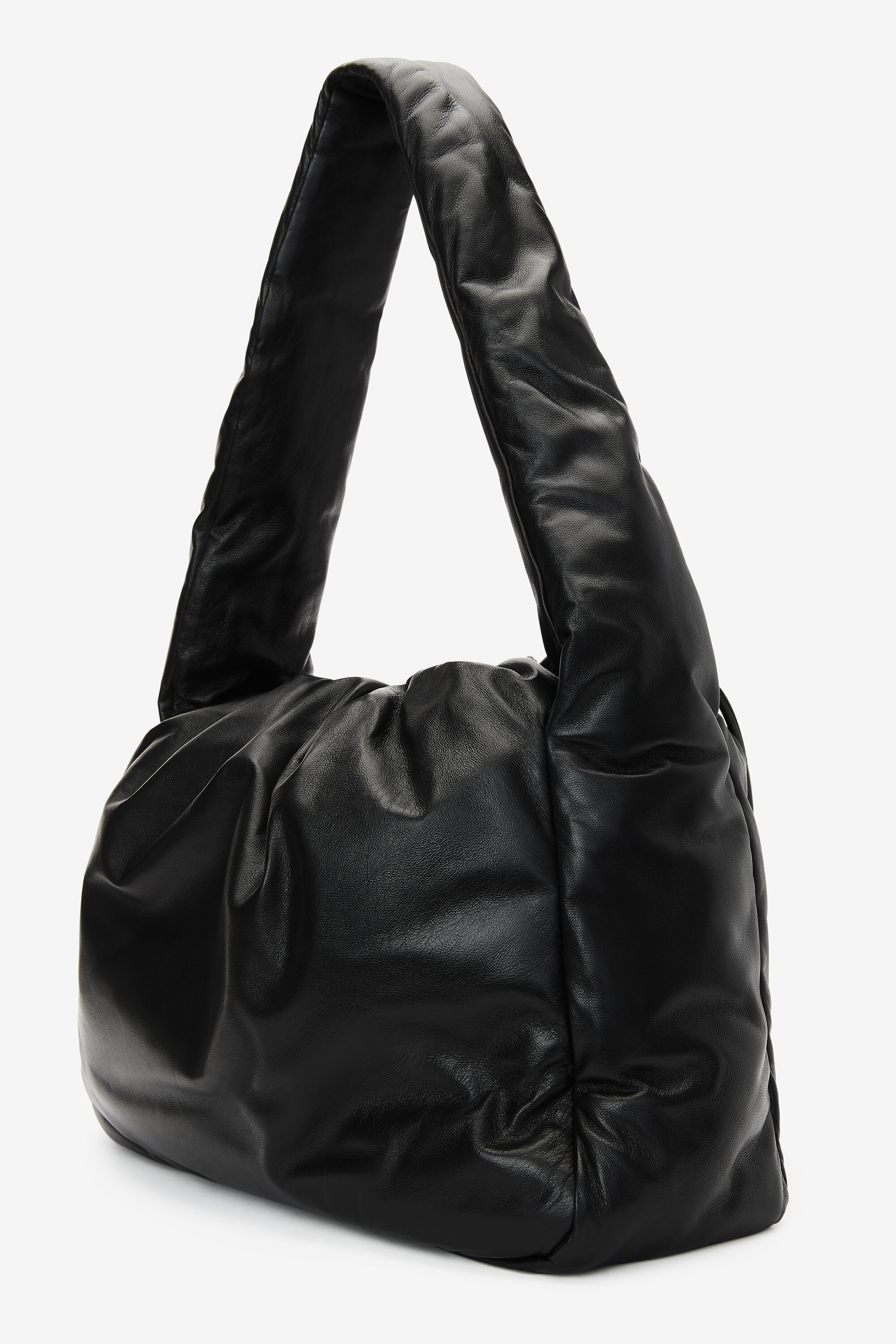 Alexander Wang ☆ブラック ラージ Ryan Puff バッグ Alexander Wang - Ryan Puff Large Bag In Buttery Leather