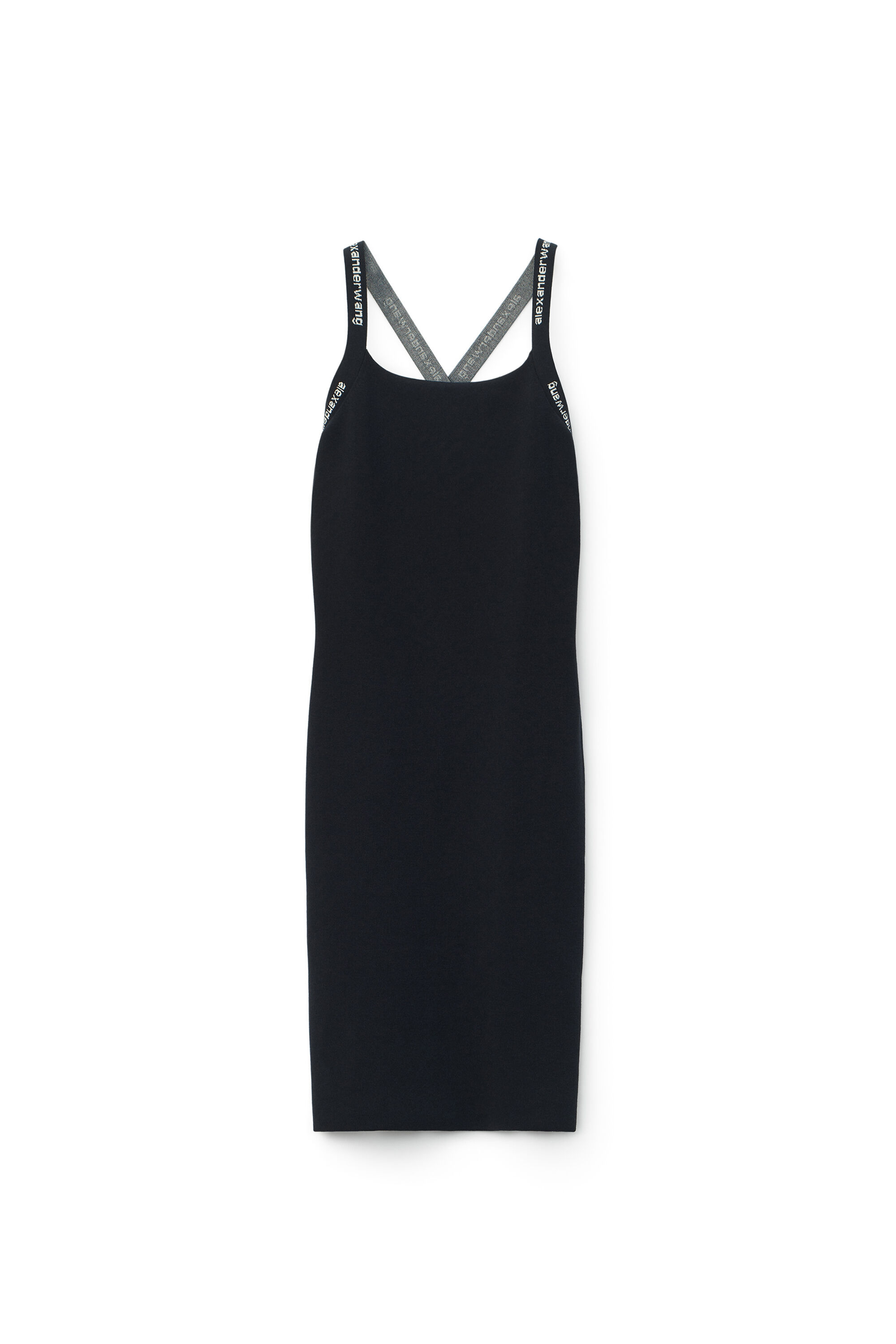 alexander wang logo dress