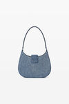 alexander wang w legacy 牛仔布小号流浪包 vintage light indigo