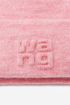 logo beanie in soft stretch wool