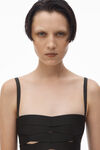 Alexander Wang black bandage gown