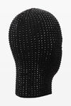 alexander wang crystal hotfix rib kint balaclava black