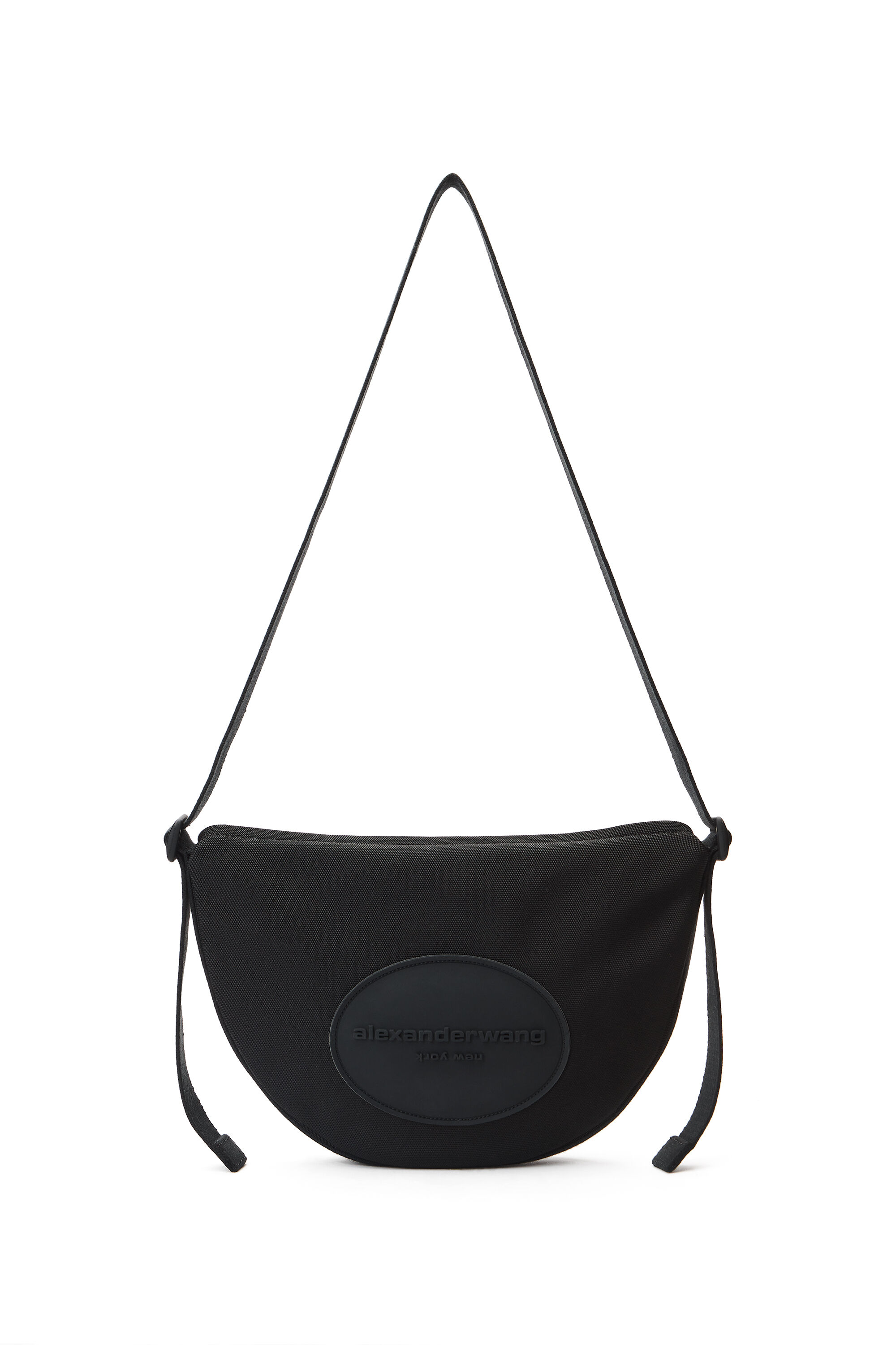 Bo Small Crossbody Bag in Canvas in BLACK | alexanderwang®