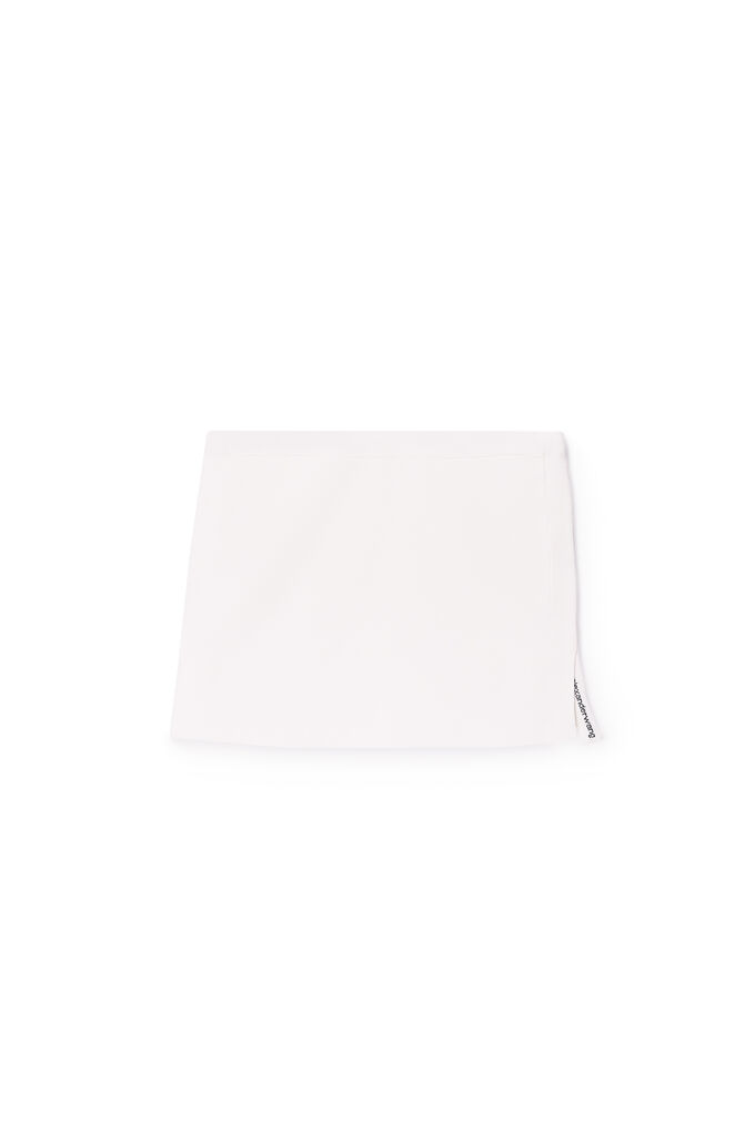 Alexander Wang Structured Frame Skirt In White
