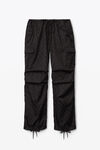 alexander wang 提花尼龙工装裤 black