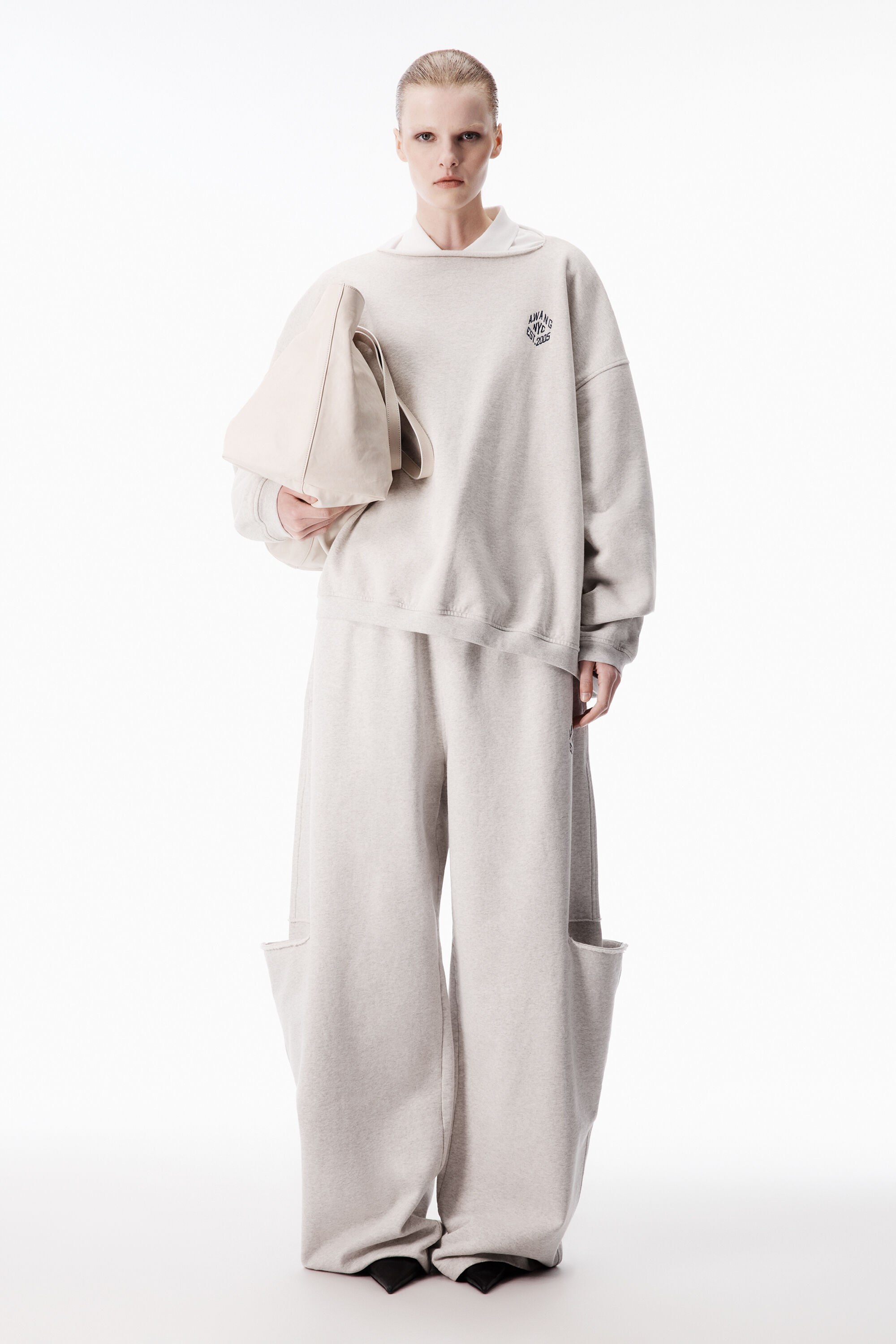 alexanderwang アレキサンダーワング Polo Dickie Sweatshirt LT
