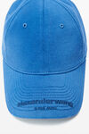 Alexander Wang washed scuba blue blue logo baseball cap