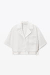Alexander Wang white/black black & white pajama-style shirt
