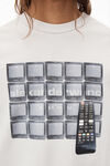 alexander wang long sleeve tune in tee gunsmoke