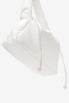 alexander wang ryan puff large bag in buttery leather white