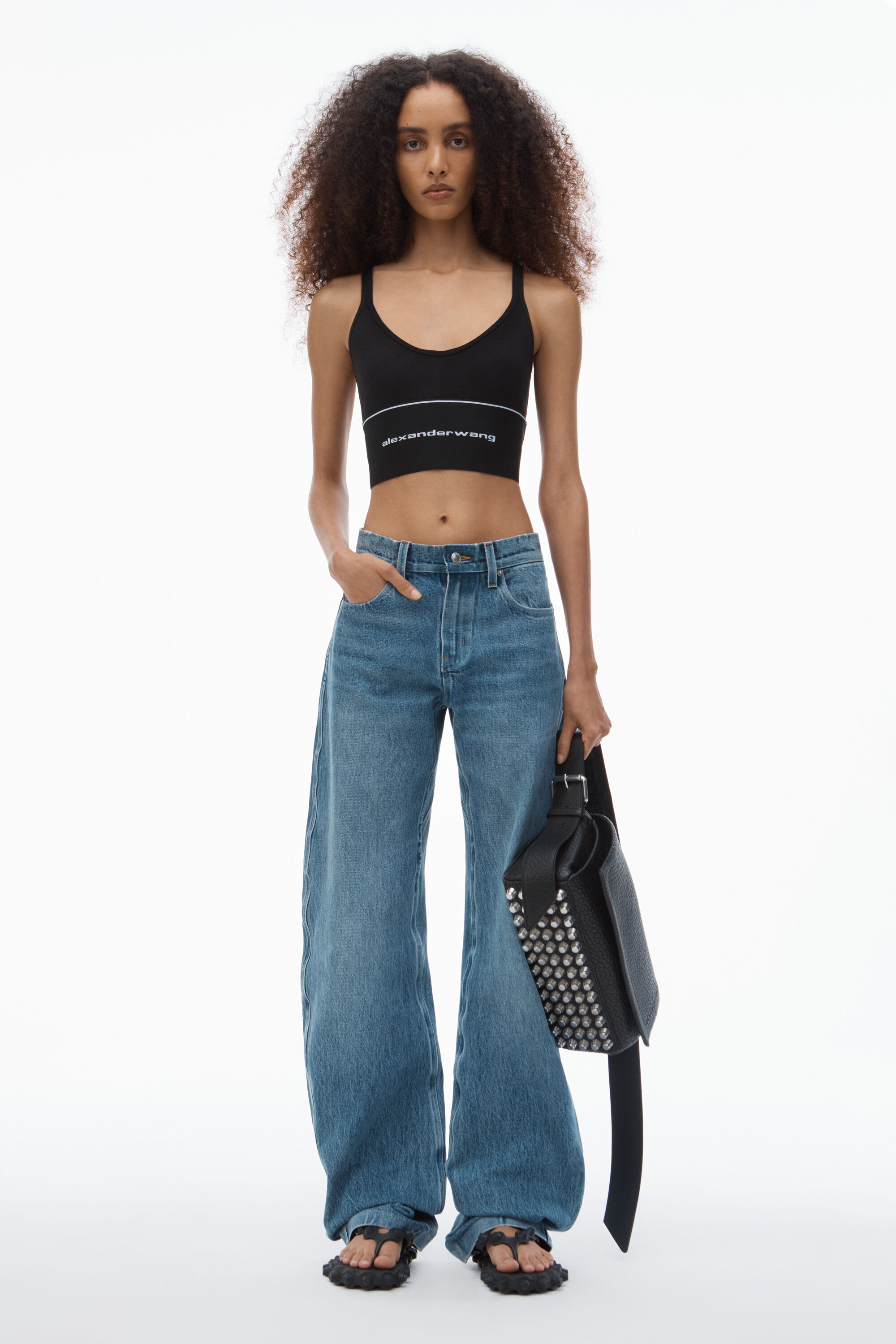 Alexanderwang ロゴブラトップ ビキニ ショーツセット