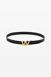 W LEGACY THIN BELT IN LEATHER