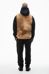 alexander wang sweatpant in dense fleece  black