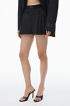 Alexander Wang black lucienne 105 毫米光滑皮革夹趾穆勒鞋