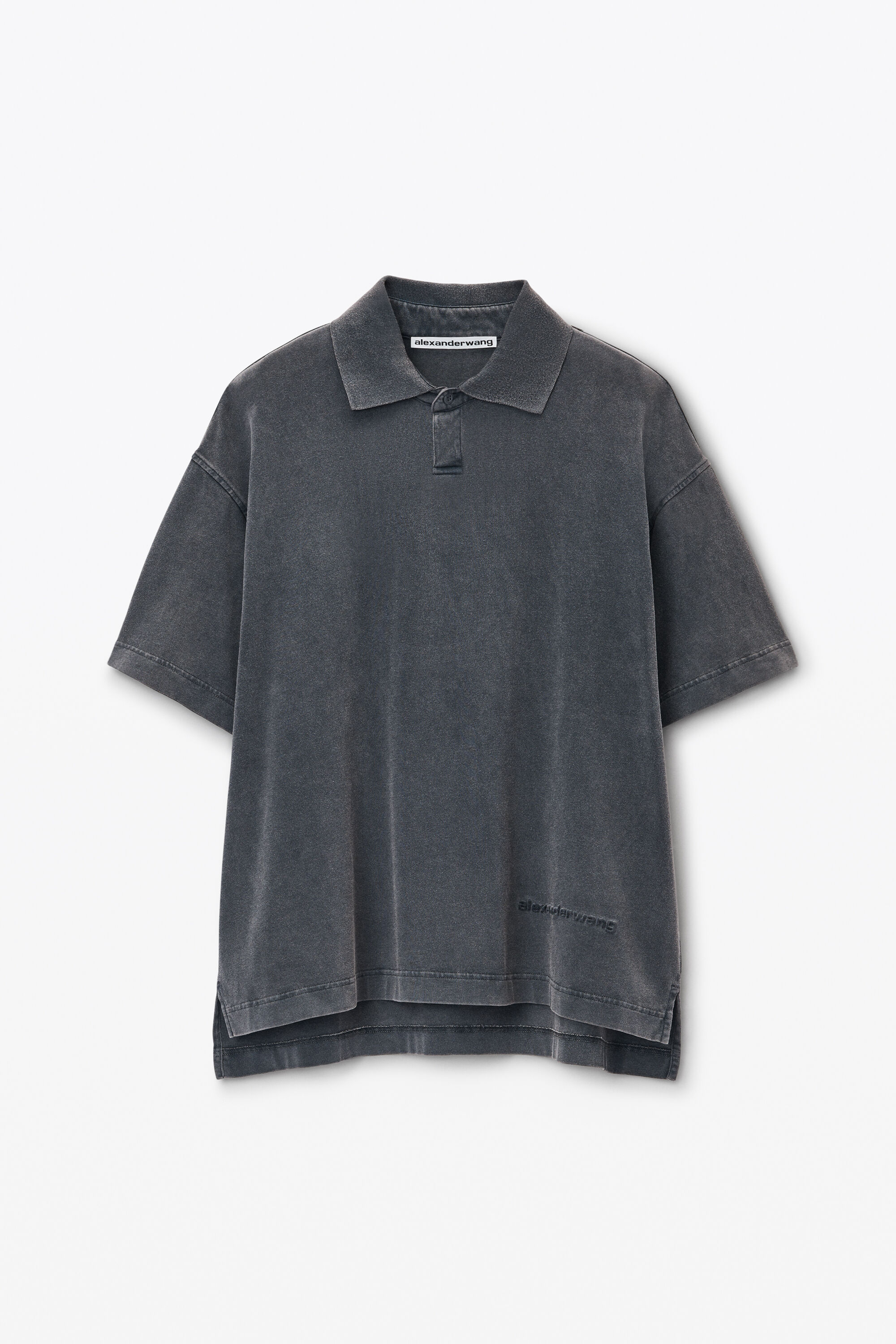 alexanderwang ブラック ロゴ Tシャツ　男女兼用 Designer Shirts & T-Shirts For Women | alexanderwang®