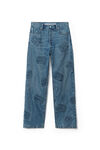 alexander wang 3d 宽松版型牛仔裤 vintage medium indigo