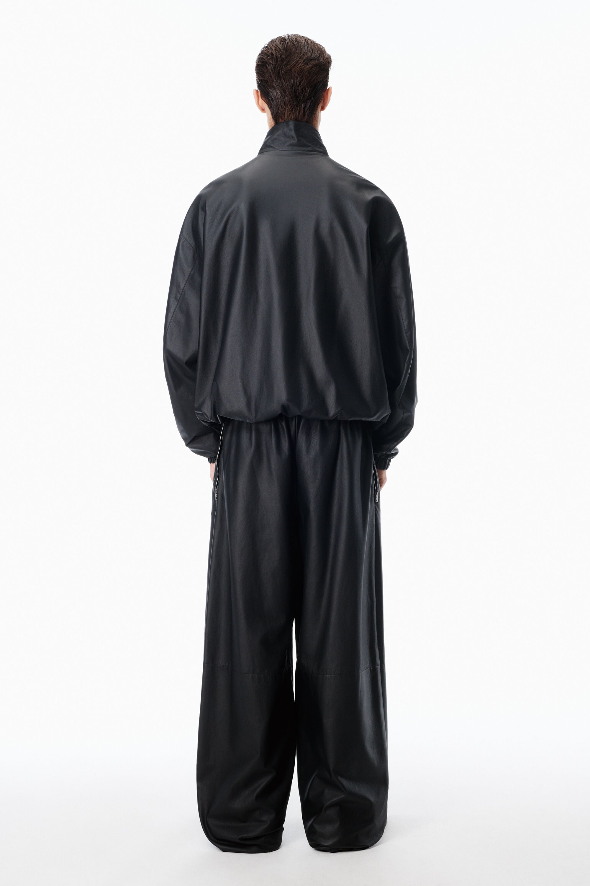 alexanderwang アレキサンダーワング ボンデッドレザー トラック
