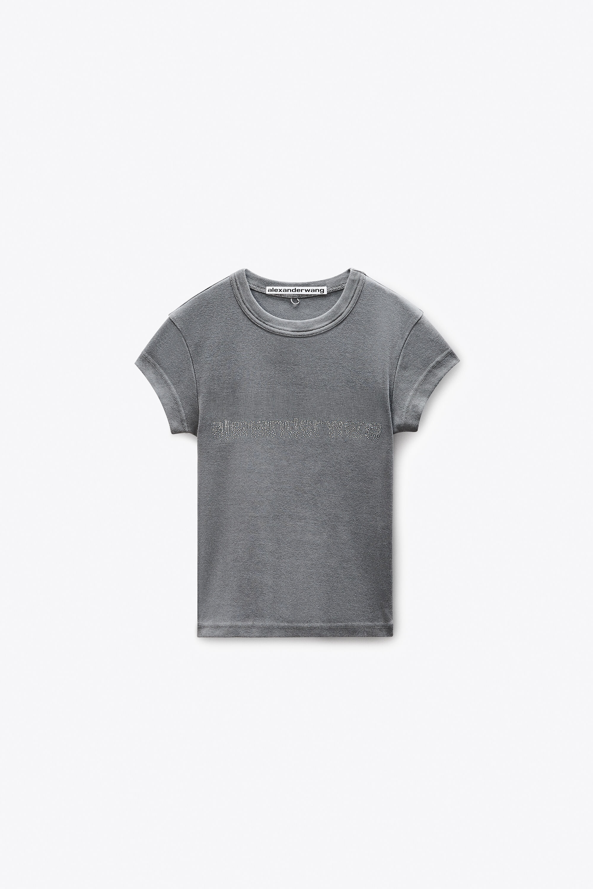 alexanderwang ロゴ入りブラトップ グレー　xxs 未使用タグ付き 中古・古着通販】ALEXANDER WANG (アレキサンダー・ワン) ロゴブラ