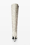 Alexander Wang natural vivica 85 皮革及膝靴