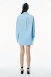 Alexander Wang chambray blue boyfriend shirt in cotton