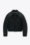 Alexander Wang black black essential puffer jacket