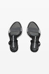 Alexander Wang black black nova pvc strap sandal