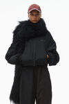 Alexander Wang black 루싱 트랙 팬츠