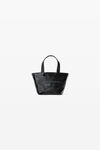 Punch Mini Tote in Crackle Patent Leather