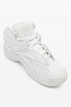 alexander wang aw hoop 皮革运动鞋 white