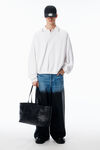 Alexander Wang white 长袖 polo 衬衫