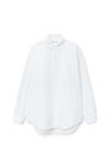 Alexander Wang white コットンオックスフォード オーバーサイズシャツ