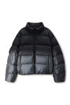 Alexander Wang silver/black reflective gradient puffer