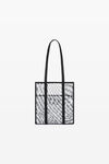 THE FREEZE SMALL TOTE IN LOGO MESH