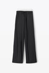 alexander wang 尼龙条纹运动裤 midnight
