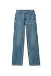alexander wang ez 中腰直筒牛仔裤 vintage medium indigo