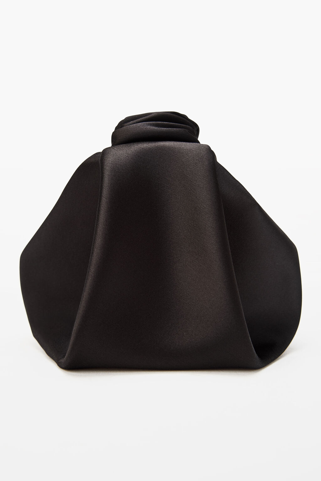 alexanderwang アレキサンダーワング SCRUNCHIE サテン ミニバッグ BLACK alexanderwang® アレキサンダーワング  JP