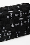 Alexander Wang black borsa con manico linux