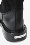 Alexander Wang black detroit sock boot
