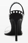 Alexander Wang black black nova pvc strap sandal